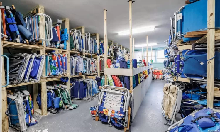 Beach Chair and Umbrella Storage