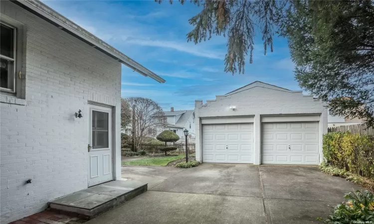 2 Car Over-sized Garage