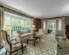 Living Room leading into Sunroom