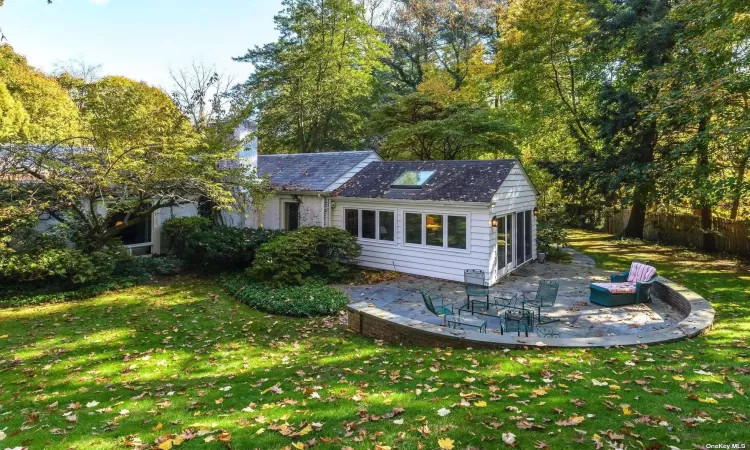 Backyard with Patio