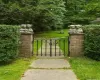 Gate to side yard