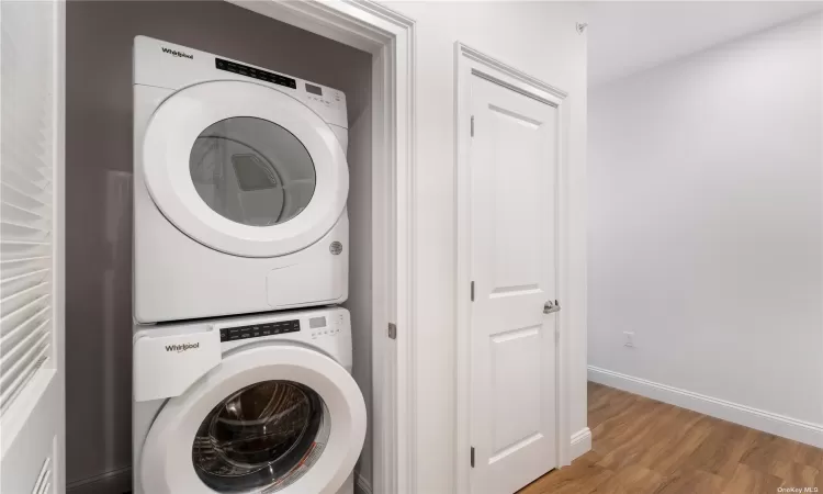 This Photo shows the interior of a one-bedroom apartment. It may not be the exact unit.