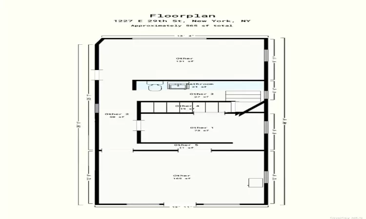 1231 29th Street, Midwood, NY, 3 Bedrooms Bedrooms, 8 Rooms Rooms,1 BathroomBathrooms,Residential,For Sale,29th,3592408