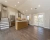 Gleaming Hardwood Floors