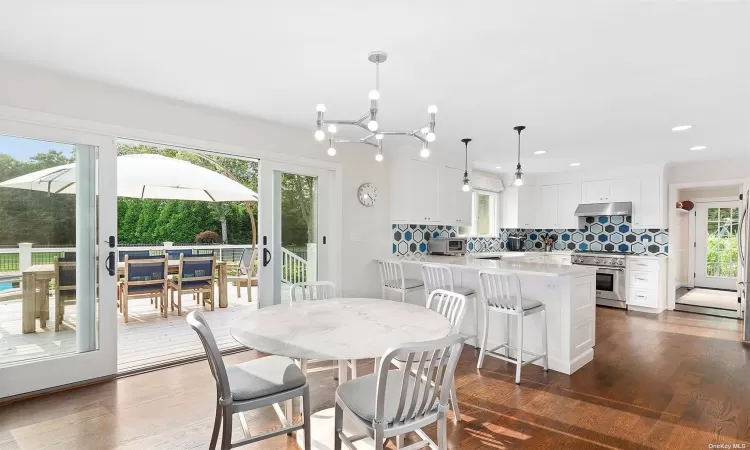 Kitchen and Dining Area