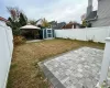 Large Yard w/ 2 New Patios & Shed