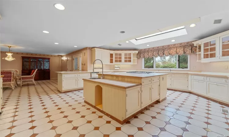 CUSTOM KITCHEN WITH CENTER ISLAND