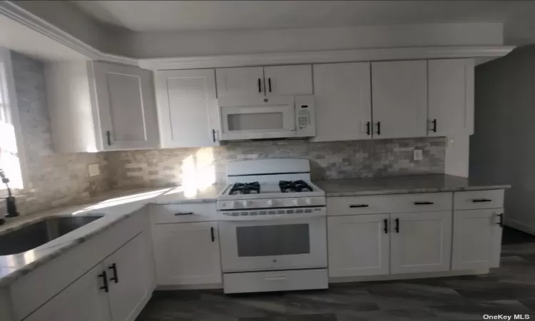 Kitchen With Marble Countertops