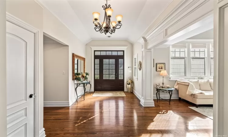 Sunlit Entry Foyer Welcomes Guests