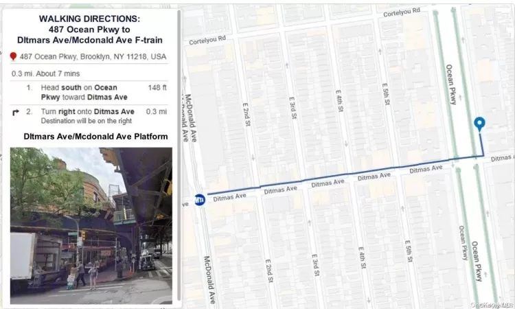 Subway distance