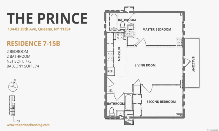 33-71 Prince Street, New York, NY, 2 Bedrooms Bedrooms, 5 Rooms Rooms,2 BathroomsBathrooms,Residential,For Sale,Prince,L3584206