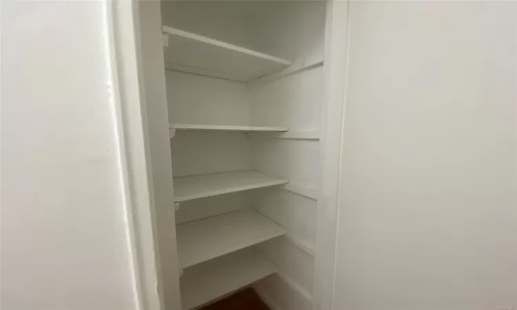 View of closet