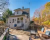 Sunny back deck