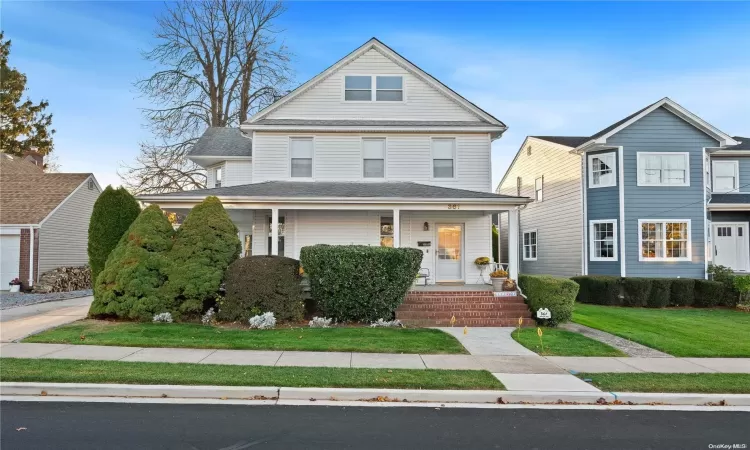 Front of this Charming Colonial