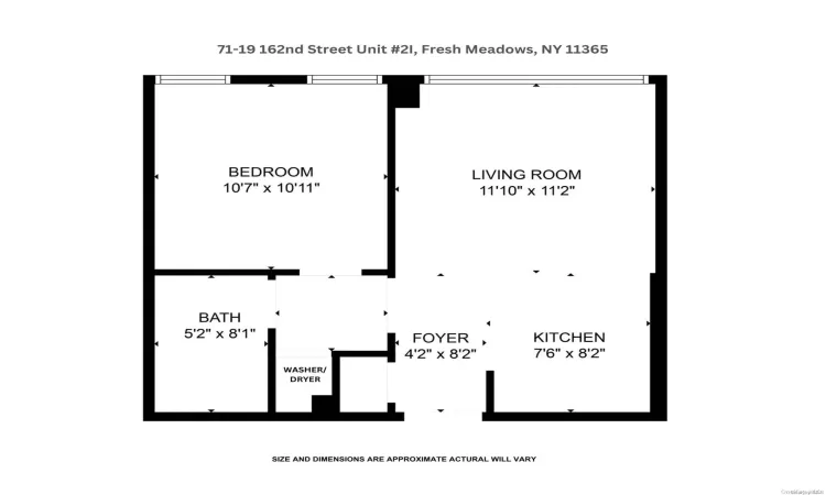 71-19 162nd Street, New York, NY, 1 Bedroom Bedrooms, 3 Rooms Rooms,1 BathroomBathrooms,Residential,For Sale,162nd,L3591573