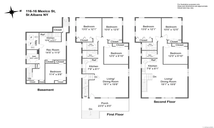 116-16 Mexico Street, New York, NY, 6 Bedrooms Bedrooms, 12 Rooms Rooms,5 BathroomsBathrooms,Residential Income,For Sale,Mexico,L3591964