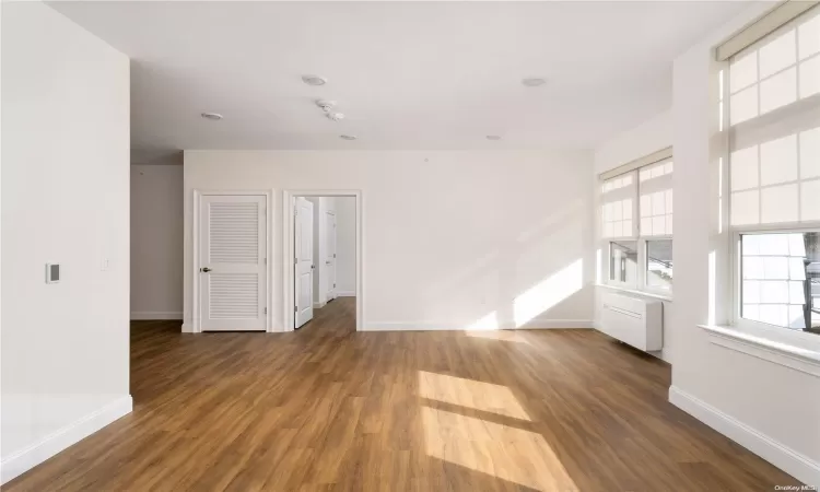 This photo shows the interior of a two-bedroom apartment. It may not be the exact unit.