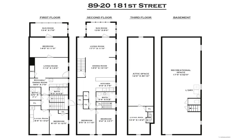 89-20 181st Street, New York, NY, 7 Bedrooms Bedrooms, 11 Rooms Rooms,3 BathroomsBathrooms,Residential Income,For Sale,181st,L3592072