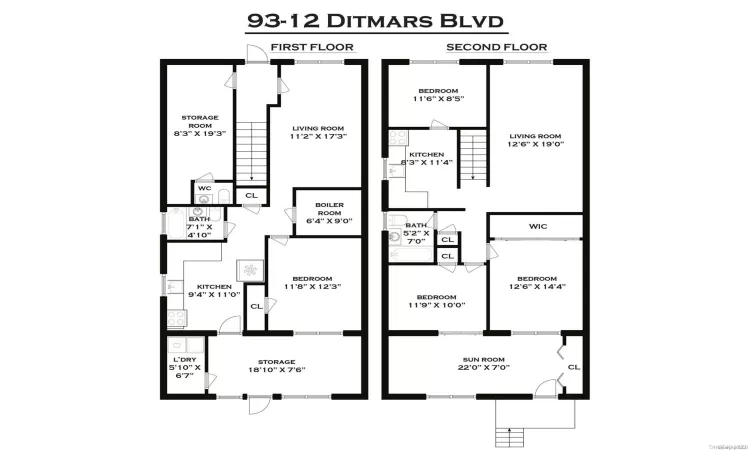 93-12 Ditmars Boulevard, New York, NY, 8 Rooms Rooms,3 BathroomsBathrooms,Residential Income,For Sale,Ditmars,L3592056