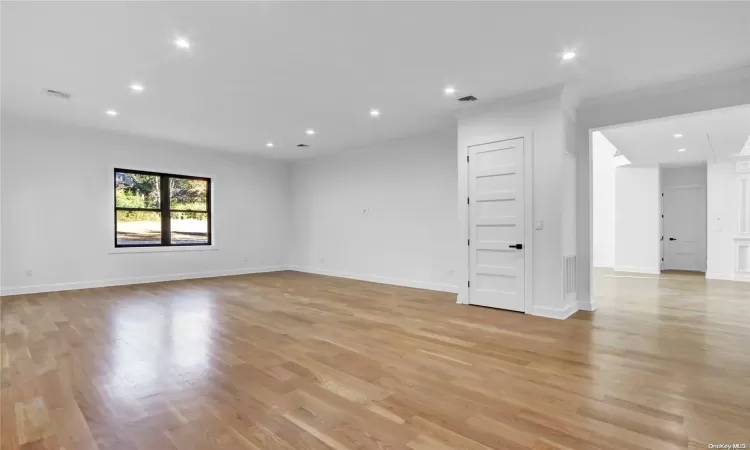 Family Room Virtually Staged