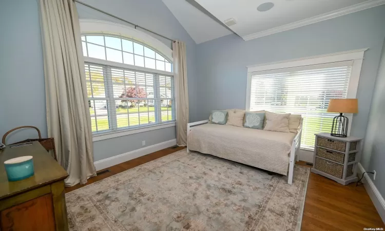 Bedroom 1 w/ water views