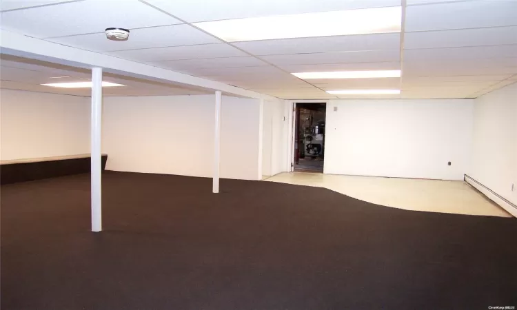 Finished Basement View to separate Laundry Room Area