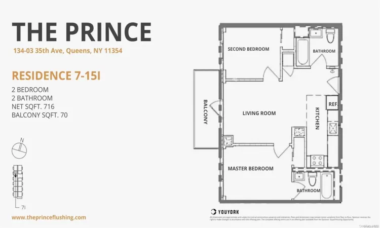 33-71 Prince Street, New York, NY, 2 Bedrooms Bedrooms, 5 Rooms Rooms,2 BathroomsBathrooms,Residential,For Sale,Prince,L3584231