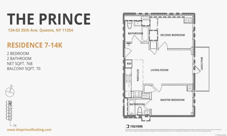 33-71 Prince Street, New York, NY, 2 Bedrooms Bedrooms, 5 Rooms Rooms,2 BathroomsBathrooms,Residential,For Sale,Prince,L3584234