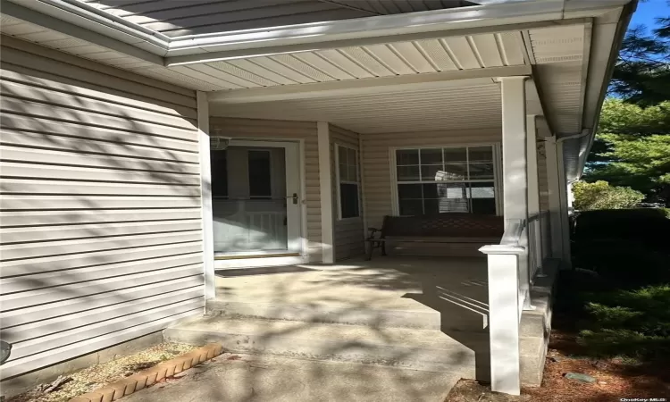 Ranch-style home featuring a garage