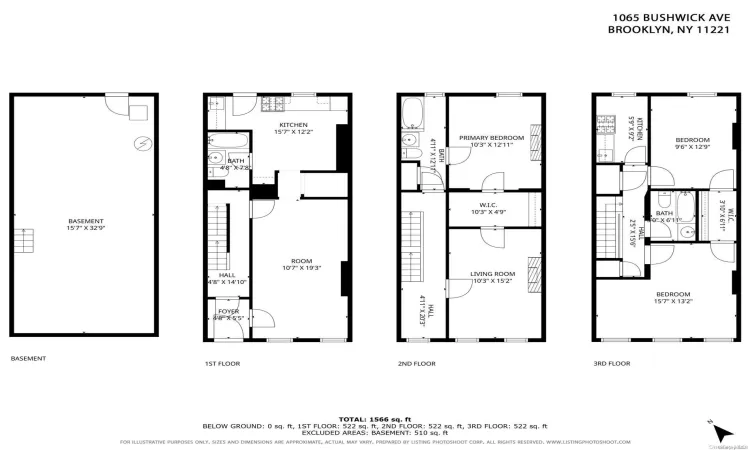 1065 Bushwick Avenue, New York, NY, 4 Bedrooms Bedrooms, 8 Rooms Rooms,3 BathroomsBathrooms,Residential Income,For Sale,Bushwick,L3584284