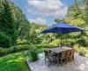 Out Door Dining overlooking the Property