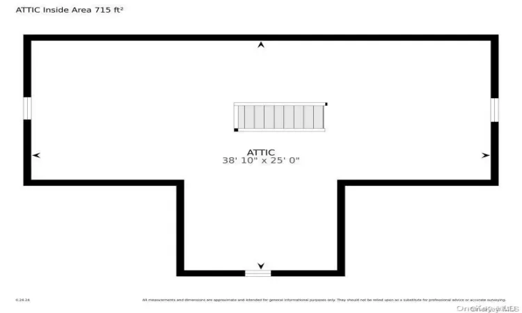 Floor plan attic