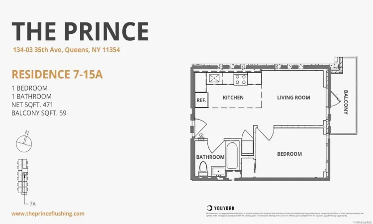 33-71 Prince Street, New York, NY, 1 Bedroom Bedrooms, 4 Rooms Rooms,1 BathroomBathrooms,Residential,For Sale,Prince,L3584480