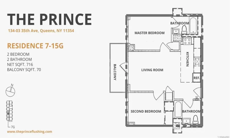 33-71 Prince Street, New York, NY, 2 Bedrooms Bedrooms, 5 Rooms Rooms,2 BathroomsBathrooms,Residential,For Sale,Prince,L3584655