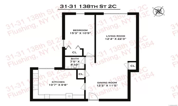 31-31 138th Street, New York, NY, 1 Bedroom Bedrooms, 5 Rooms Rooms,1 BathroomBathrooms,Residential,For Sale,138th,L3585313