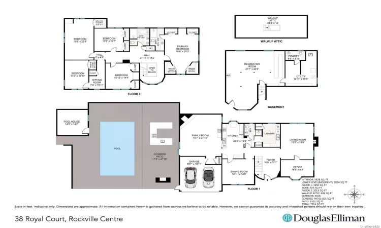 Interior & Exterior Floor Plan