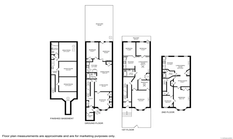 436 45th Street, New York, NY, 9 Bedrooms Bedrooms, 16 Rooms Rooms,4 BathroomsBathrooms,Residential Income,For Sale,45th,L3586146