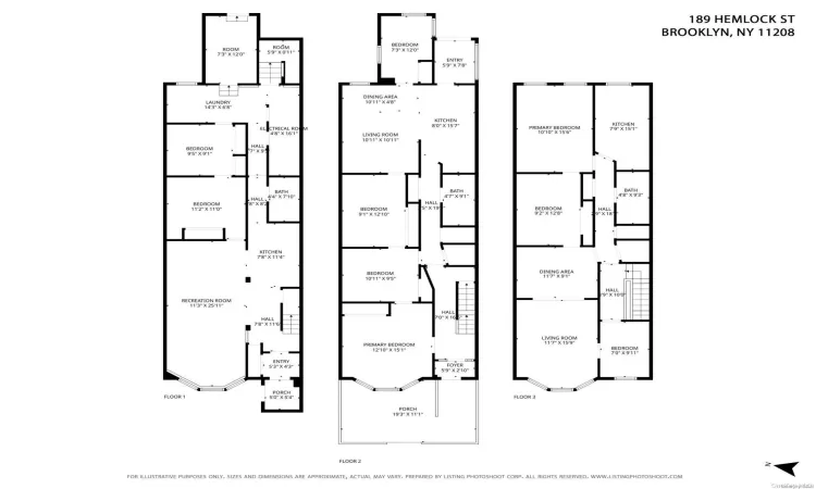 189 Hemlock Street, New York, NY, 6 Bedrooms Bedrooms, 13 Rooms Rooms,2 BathroomsBathrooms,Residential Income,For Sale,Hemlock,L3586219