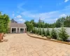 Tiled Backyard with Cabana