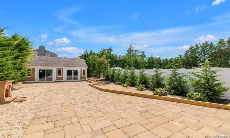 Tiled Backyard with Cabana