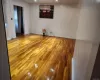 Unfurnished room featuring wood-type flooring