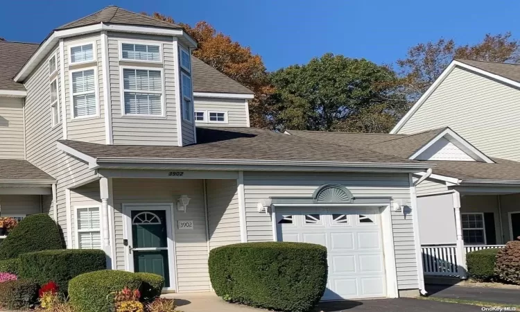 Attached garage