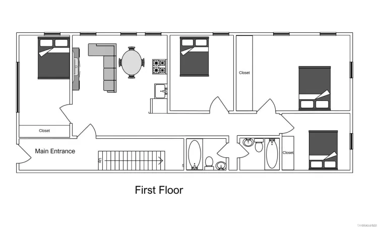 14623 Jasmine Avenue, New York, NY, 7 Bedrooms Bedrooms, 11 Rooms Rooms,4 BathroomsBathrooms,Residential Income,For Sale,Jasmine,L3588827