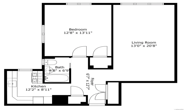 34-21 78th Street, New York, NY, 1 Bedroom Bedrooms, 4 Rooms Rooms,1 BathroomBathrooms,Residential Lease,For Rent,78th,L3588930