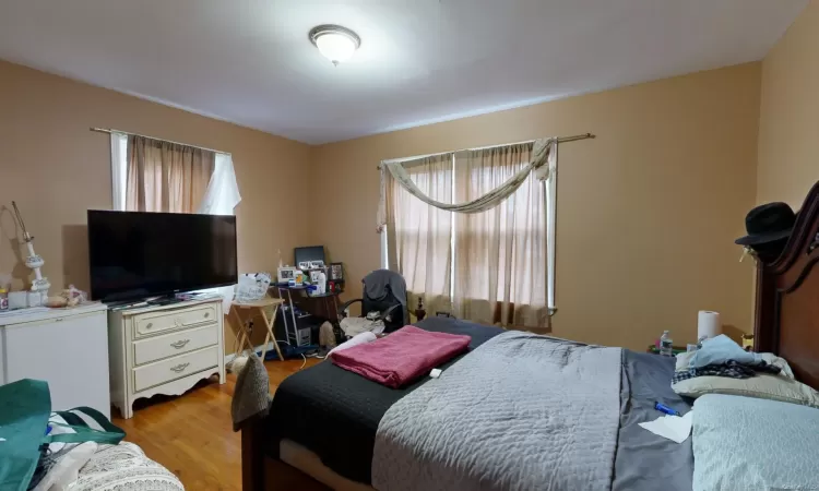 Bedroom featuring light hardwood / wood-style flooring