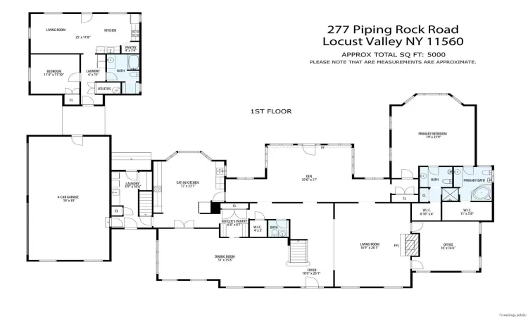 277 Piping Rock Road, Oyster Bay, NY, 6 Bedrooms Bedrooms, 13 Rooms Rooms,5 BathroomsBathrooms,Residential,For Sale,Piping Rock,L3589161