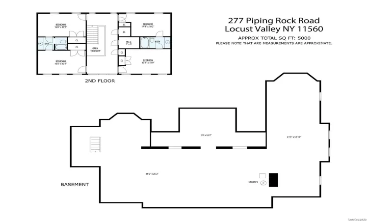 277 Piping Rock Road, Oyster Bay, NY, 6 Bedrooms Bedrooms, 13 Rooms Rooms,5 BathroomsBathrooms,Residential,For Sale,Piping Rock,L3589161