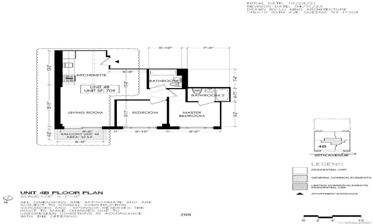 146-10 35th Avenue, New York, NY, 2 Bedrooms Bedrooms, 5 Rooms Rooms,2 BathroomsBathrooms,Residential,For Sale,35th,L3589220