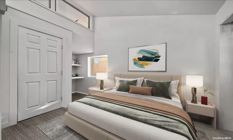 Digitally Staged Bedroom