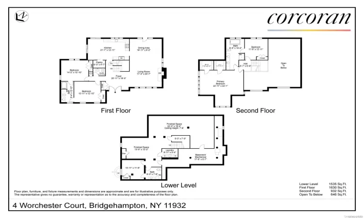 4 Worchester, Southampton, NY, 4 Bedrooms Bedrooms, 10 Rooms Rooms,3 BathroomsBathrooms,Residential,For Sale,Worchester,L3590433